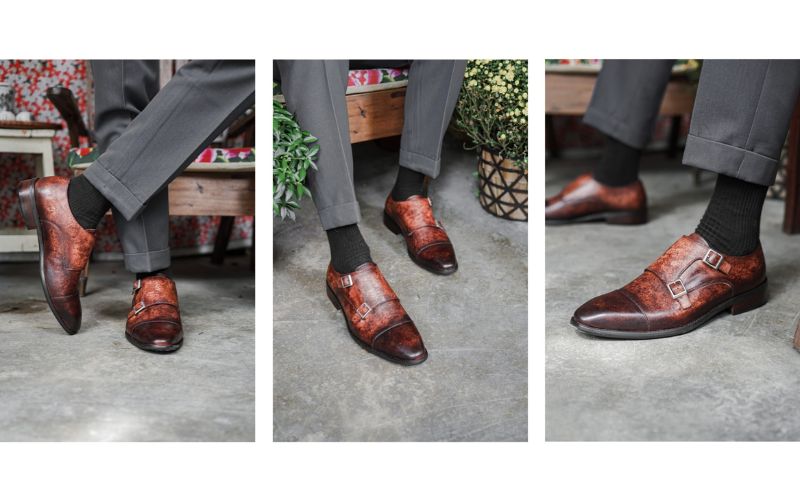 Mua giày Monk Strap chính hãng tại Da Giày Hà Nội