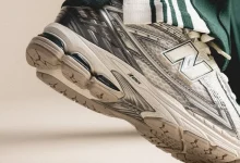 New Balance dẫn đầu xu hướng giày thể thao màu bạc 2024