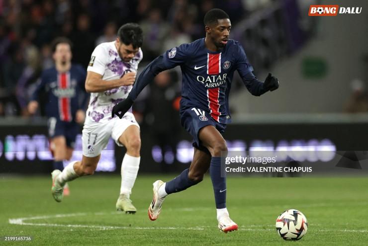 PSG gặp khá nhiều khó khăn trước Toulouse