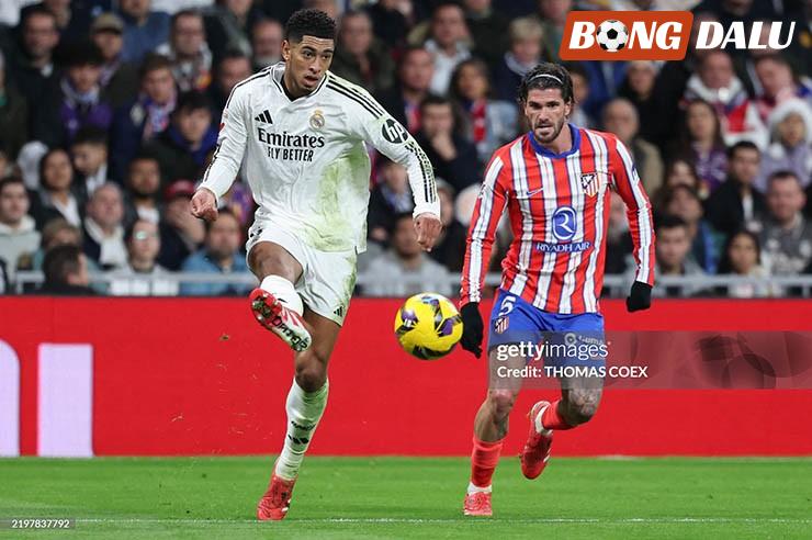 Trận derby Madrid diễn ra hấp dẫn