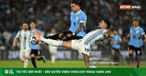 Video bóng đá Uruguay – Argentina: Không Messi, không vấn đề (Vòng loại World Cup)