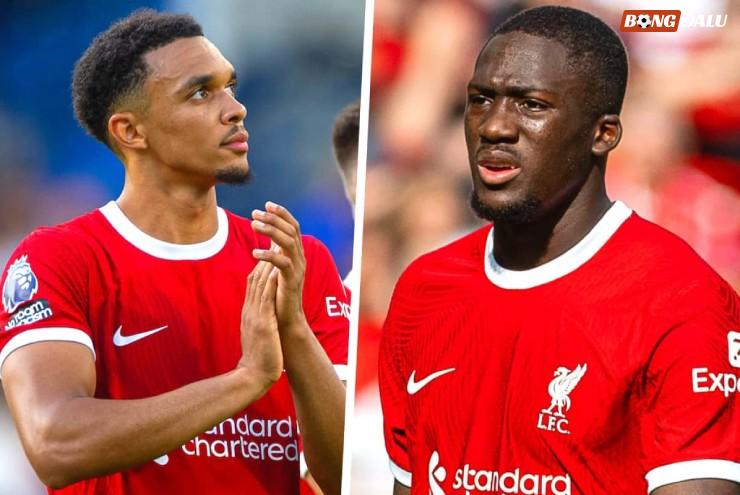 Arnold và Konate có thể tiếp tục làm đồng đội nhưng không phải trong màu áo Liverpool