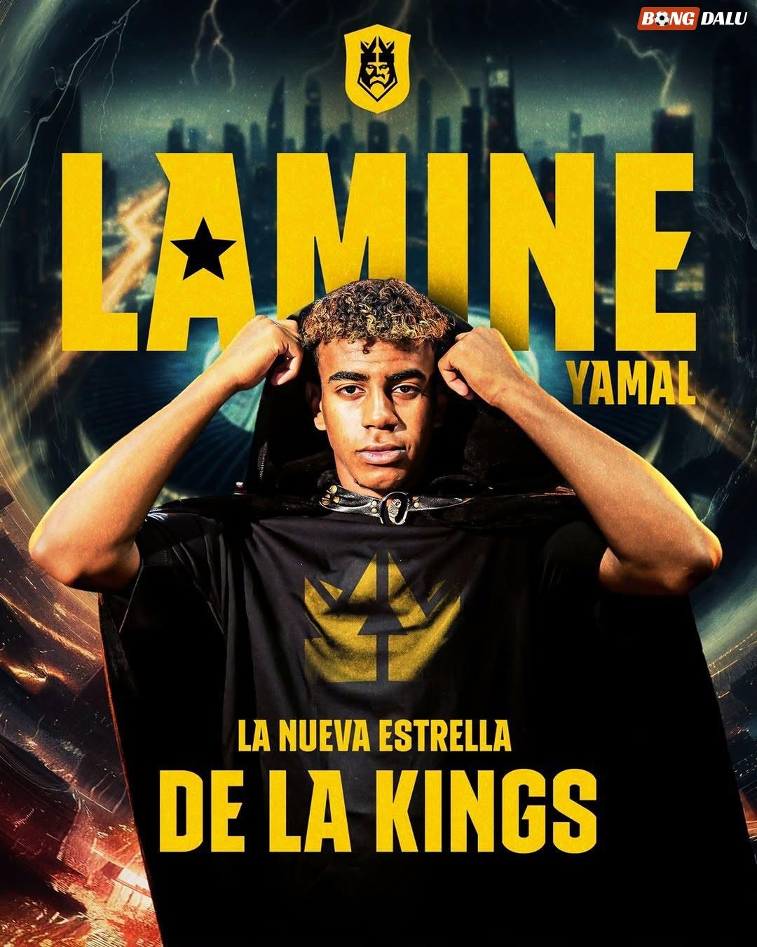 Yamal mới 17 tuổi nhưng đã sở hữu một CLB Kings League
