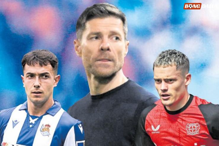 Alonso yêu cầu Real Madrid chiêu mộ Zubimendi và Wirtz trong hè này