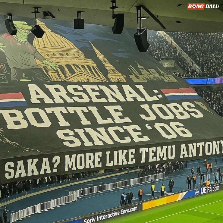 Lời chế nhạo của CĐV PSG vô tình đã trở thành hiện thực