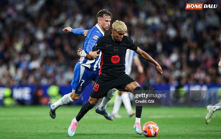 Yamal thi đấu chói sáng trước Espanyol
