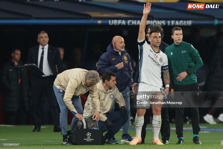Tiền đạo Martinez của Inter cũng gặp vấn đề
