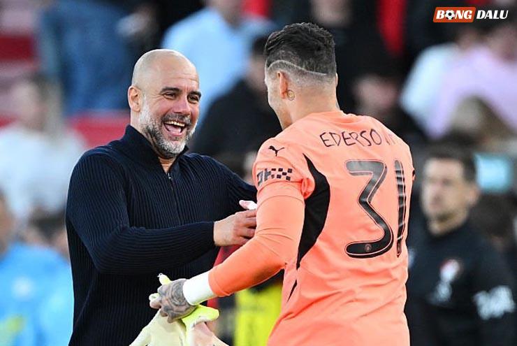 Ederson là nhân tố quan trọng trong đội hình của Pep Guardiola