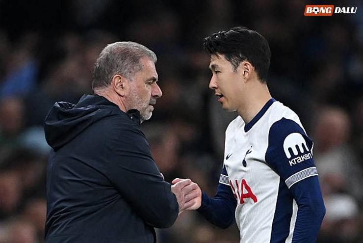 HLV Postecoglou và Son Heung Min