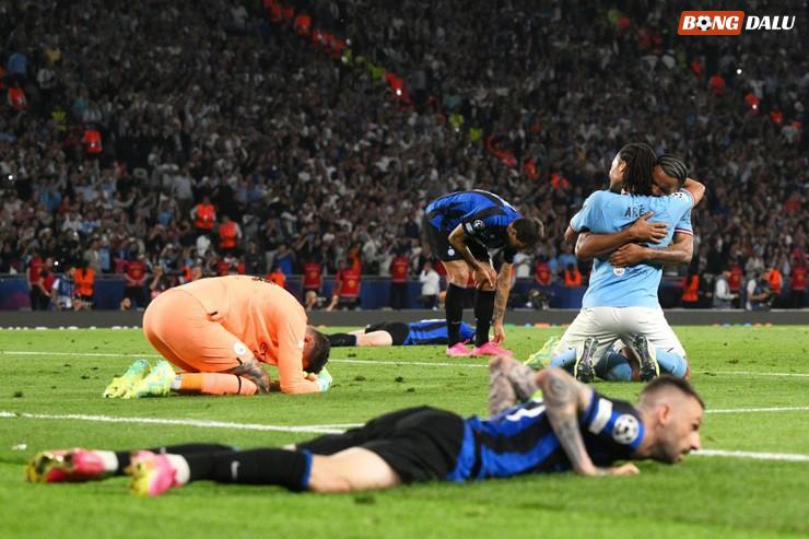 Inter Milan từng gục ngã trước Man City ở chung kết Cúp C1 năm 2023