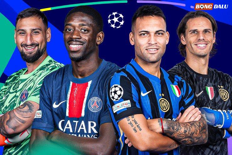 PSG và Inter Milan là hai đội bóng góp mặt trong trận chung kết Champions League 2024/25