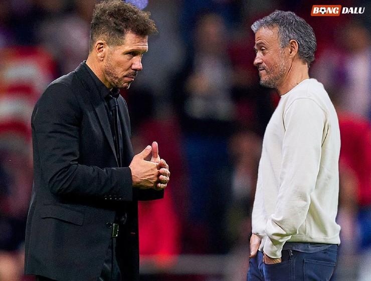 Mọi chiến thuật của Simeone đều bị Luis Enrique hóa giải dễ dàng