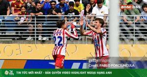 SAO Atletico ghi bàn tuyệt tác được so sánh với Messi, con trai Simeone bừng sáng