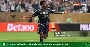 Vinicius bùng nổ ghi 1 bàn – 1 kiến tạo cho Real Madrid, sánh ngang Gareth Bale