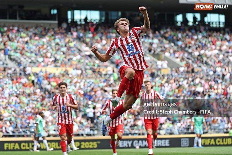 Pablo Barrios mang niềm vui trở lại cho Atletico Madrid
