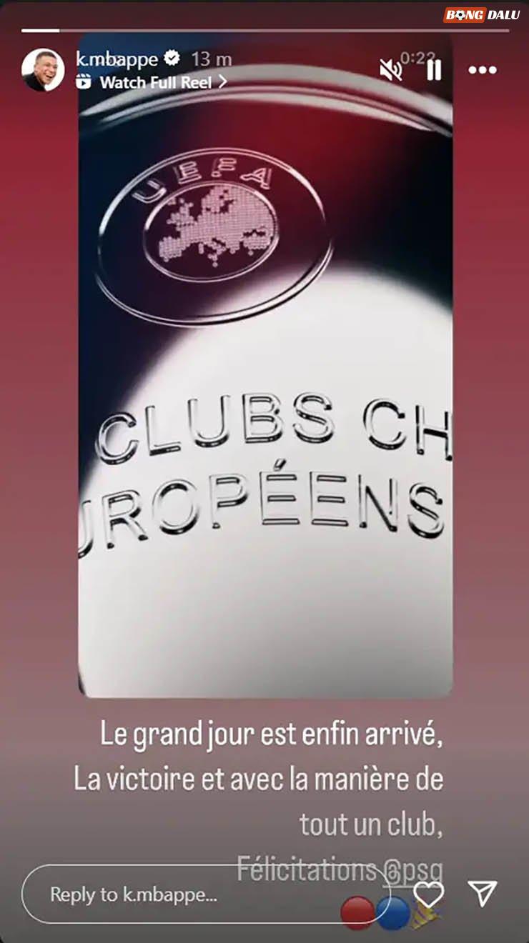 Thông điệp đáng chú ý của Mbappe