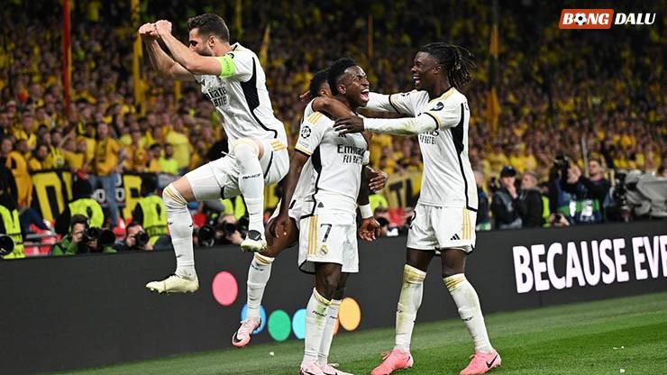 Real Madrid từng đánh bại Dortmund ở chung kết Champions League năm 2024