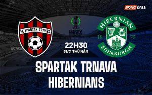 Nhận định Spartak Trnava vs Hibernians 22h30 ngày 31/7 (Conference League 2025/26)