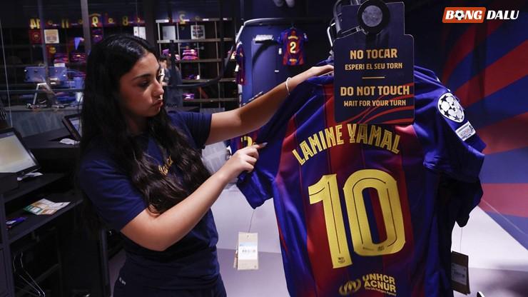 Yamal sẽ là chủ nhân mới của chiếc áo số 10 huyền thoại tại Barcelona