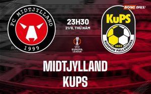 Nhận định bóng đá Midtjylland vs KuPS 23h30 ngày 21/8 (Europa League 2025/26)