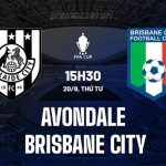 Nhận định Avondale vs Brisbane City 16h30 ngày 20/8 (Cúp QG Australia 2025)