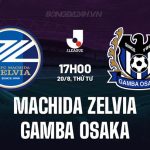 Nhận định Machida Zelvia vs Gamba Osaka 17h00 ngày 20/8 (VĐQG Nhật Bản 2025)
