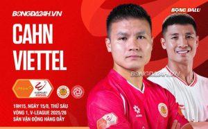Nhận định CAHN vs Thể Công Viettel (19h15 ngày 15/8): Nóng bỏng ngày khai màn