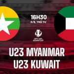 Nhận định U23 Kuwait vs U23 Myanmar 16h30 ngày 3/9 (Vòng loại U23 châu Á 2026)